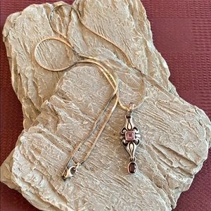 Sterling artisan pendant